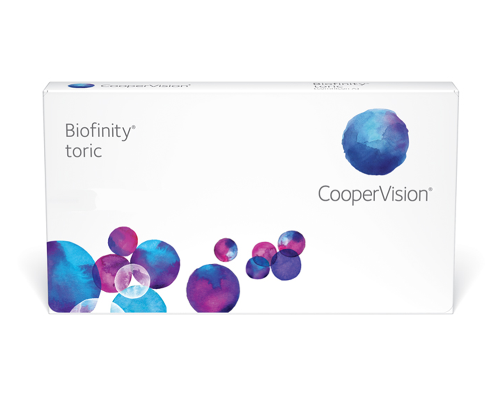 Cooper Vision Biofinity Toric 3's